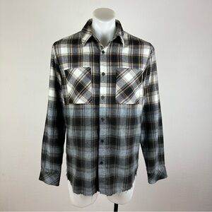 Eleven Paris Men’s Gradient Checkered Shirt